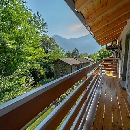 Cozy Stone Surrounded By Nature Samolaco Apartment Novate Mezzola